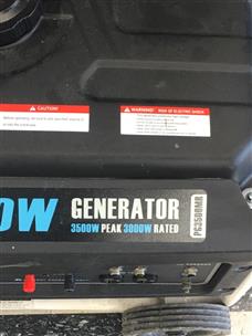 pulsar pg3500mr 3500w generator-Pulsar PG3500MR-3500W Generator